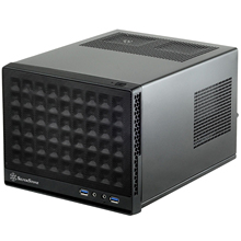 Silverstone 银欣 SG13 大电源长显卡水冷 mini游戏台式机ITX机箱