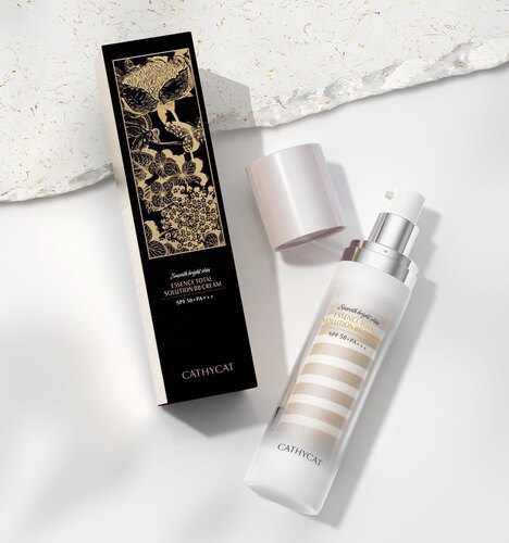 cathy cat黑猫BB遮暇效果spf50不油腻 不脱妆绿盒精华bb化妆品