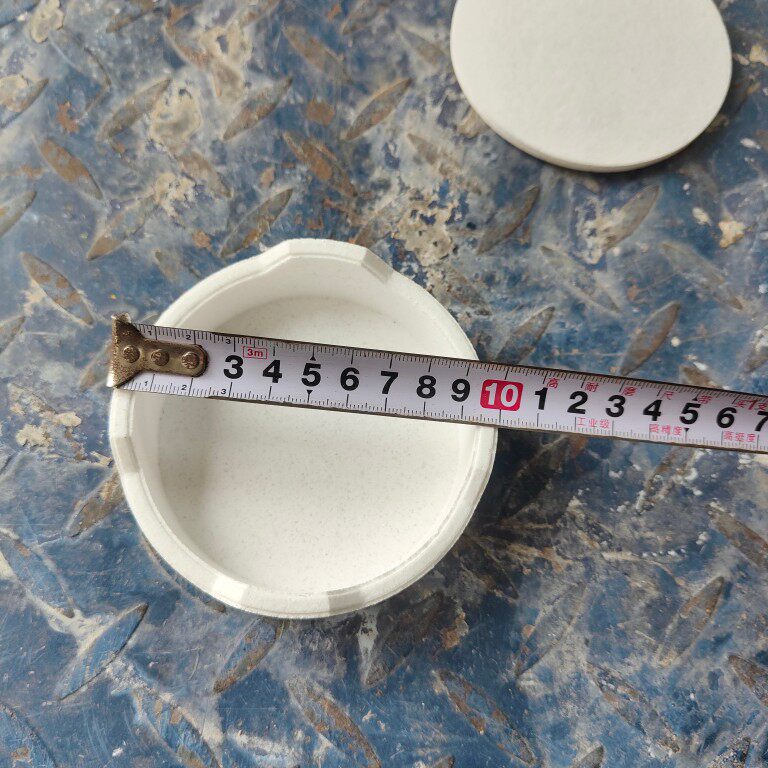 刚玉匣钵，莫来石匣钵，氧化锆牙齿烧结匣钵100x30mm带盖1700度