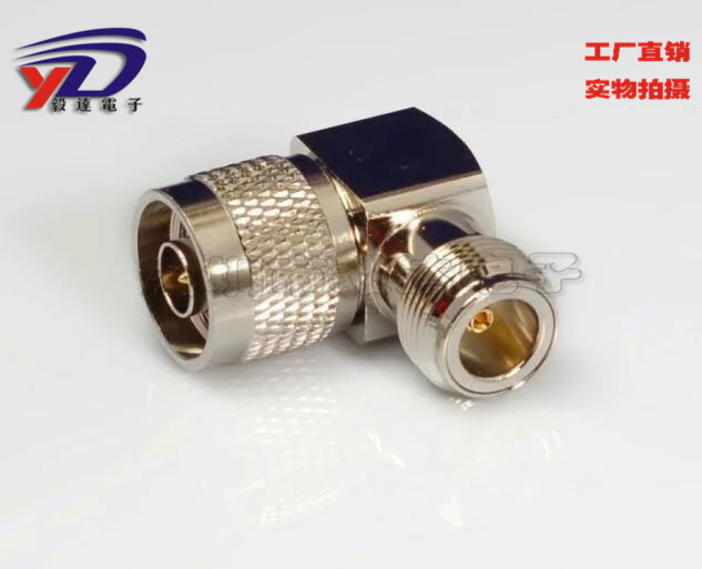RF馈线转接头NJKW90度弯头N公转N母弯头纯铜金针车台设备转接正品