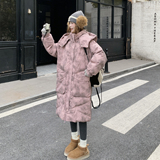 2025炸街款印染长款羽绒服女B127A-8030-P355K533，女装羽绒服，浙宝127A