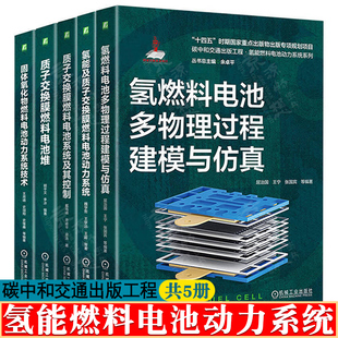 氢燃料电池多物理过程建模与仿真 氢能燃料电池动力系统技术书籍 氢能及质子交换膜燃料电池固体氧化物燃料电池质子交换膜燃料电池