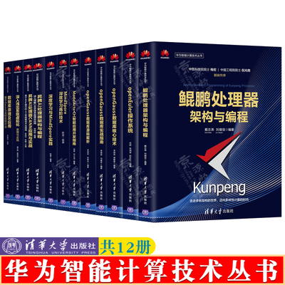 华为智能计算技术丛书 12册 鲲鹏处理器架构与编程openEuler操作系统openGauss数据库MindSpore深度学习openGauss数据库源码解析