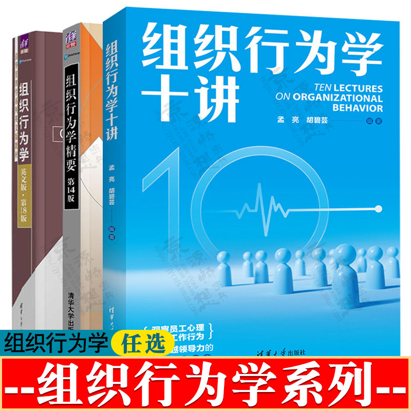 学十讲 孟亮 胡碧芸 清华大学出版社 组织行为学精要 斯蒂芬p罗宾斯