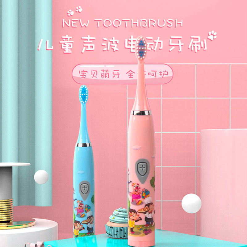儿童软毛充电电动牙刷儿童电动牙刷2到12岁小巧刷头电动牙刷
