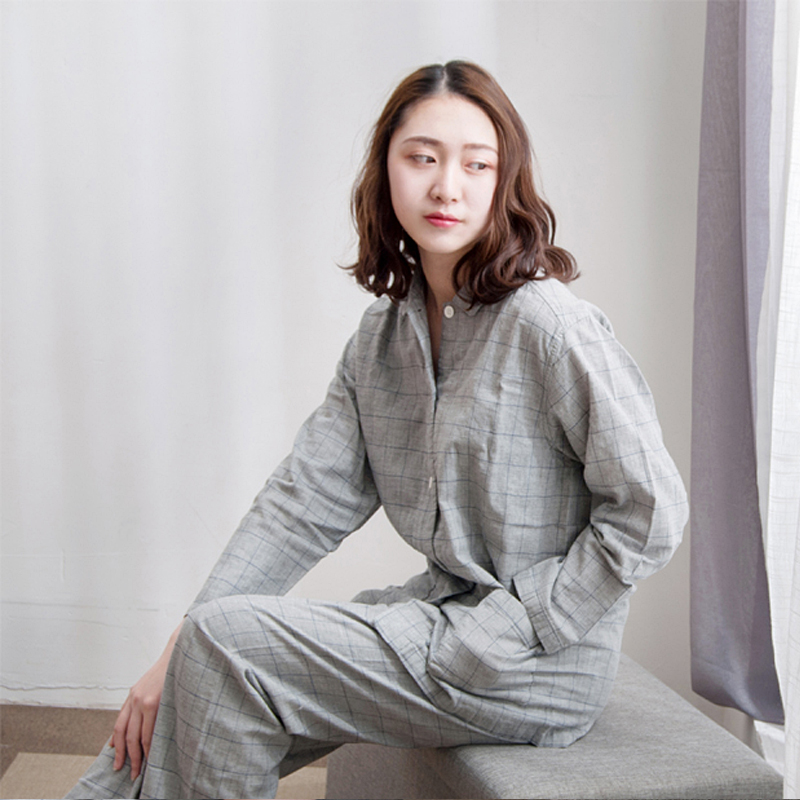 无印良品双层纱家居服