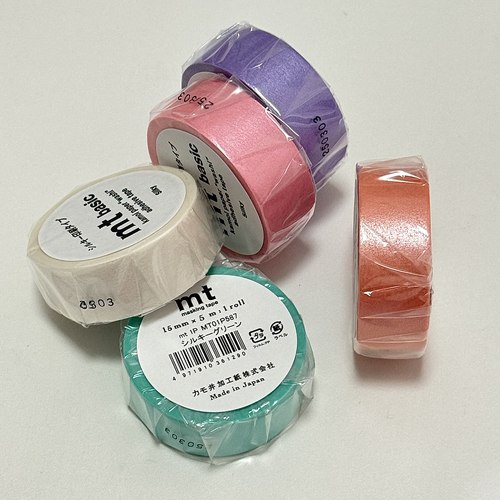MT纯色胶带新品2025丝绸