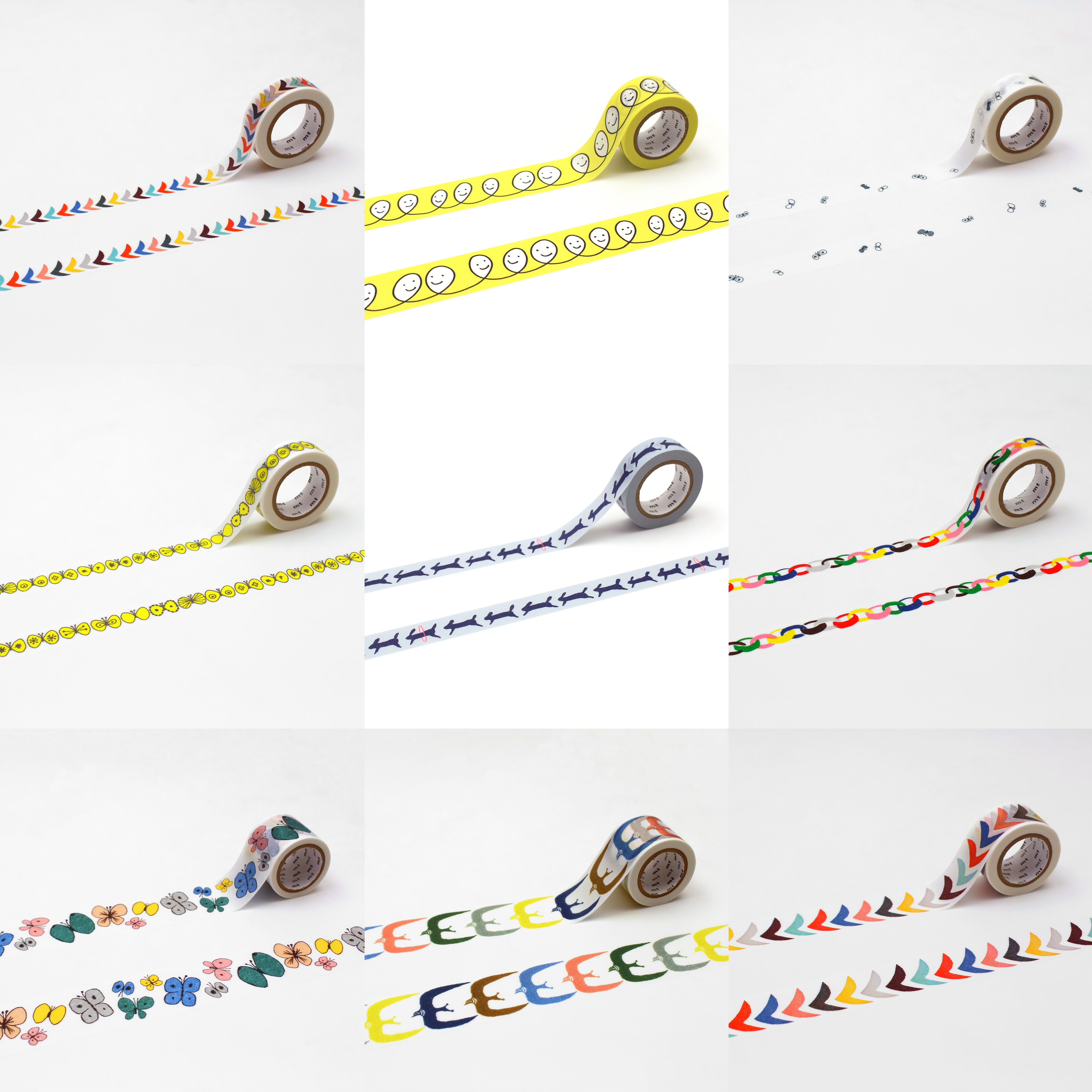 MT手帐拼贴胶带皆川明整卷现货经典跑兔