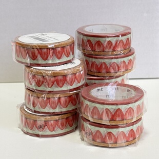 MT胶带官网限定草莓蛋糕整卷现货拼贴