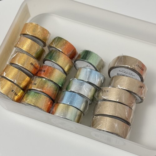 MT胶带现货金色系列金箔正品和纸胶带