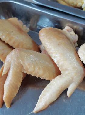广东盐焗脆皮老鸡翅1斤冷吃