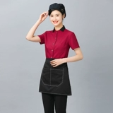 Рабочий персонал рабочих сотрудников Catering Cheer Hotpot Shop Restaurant Restaurant Fast Food Hotel Long -sleed