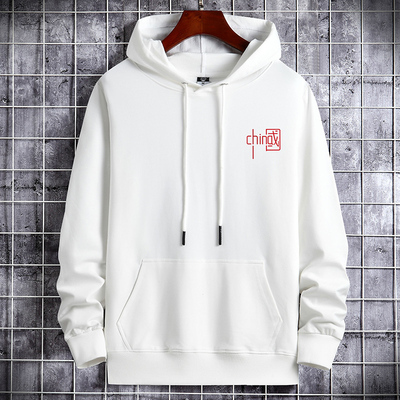 国潮春秋季连帽薄款卫衣