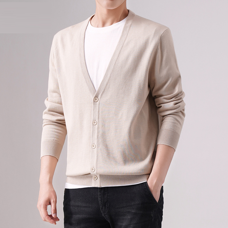 2025春秋新款空调衫纯色v