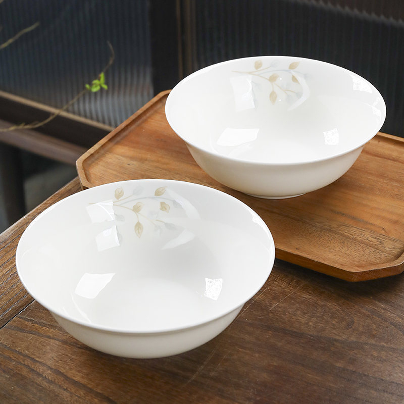 梓鑫骨瓷家用高颜值大面碗