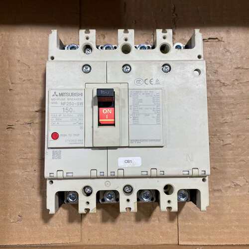议价-三菱NF250-SW 4P150A空气开关 正品拆机 成色