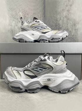 欧洲站巴黎老爹鞋女5XL增高厚底
