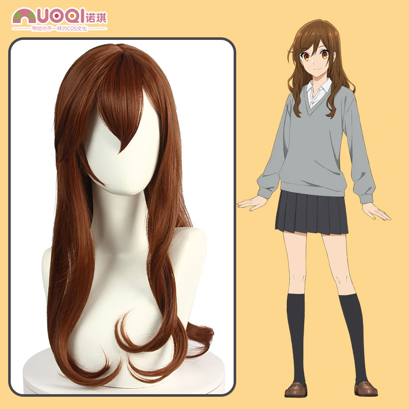 诺琪堀与宫村堀京子cos假发棕色长卷发cosplay假毛日常梨花版动漫