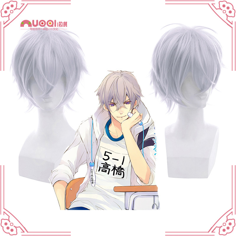 诺琪 初恋怪兽 高桥奏 cos 加厚蓬松翻翘短发渐变款 cosplay假发