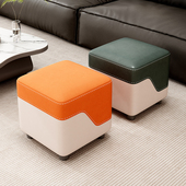 小板凳家用结实小凳子矮凳客厅小坐凳高级感门口换鞋 凳方凳脚凳墩