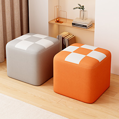 小凳子家用矮凳板凳客厅坐凳方凳门口换鞋凳沙发凳坐墩搁脚凳结实