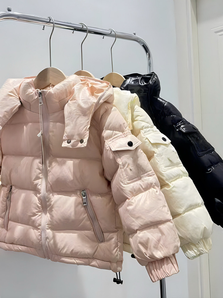 M家三防面料儿童羽绒服加厚冬季保暖外套男女中大童新国标白鸭绒