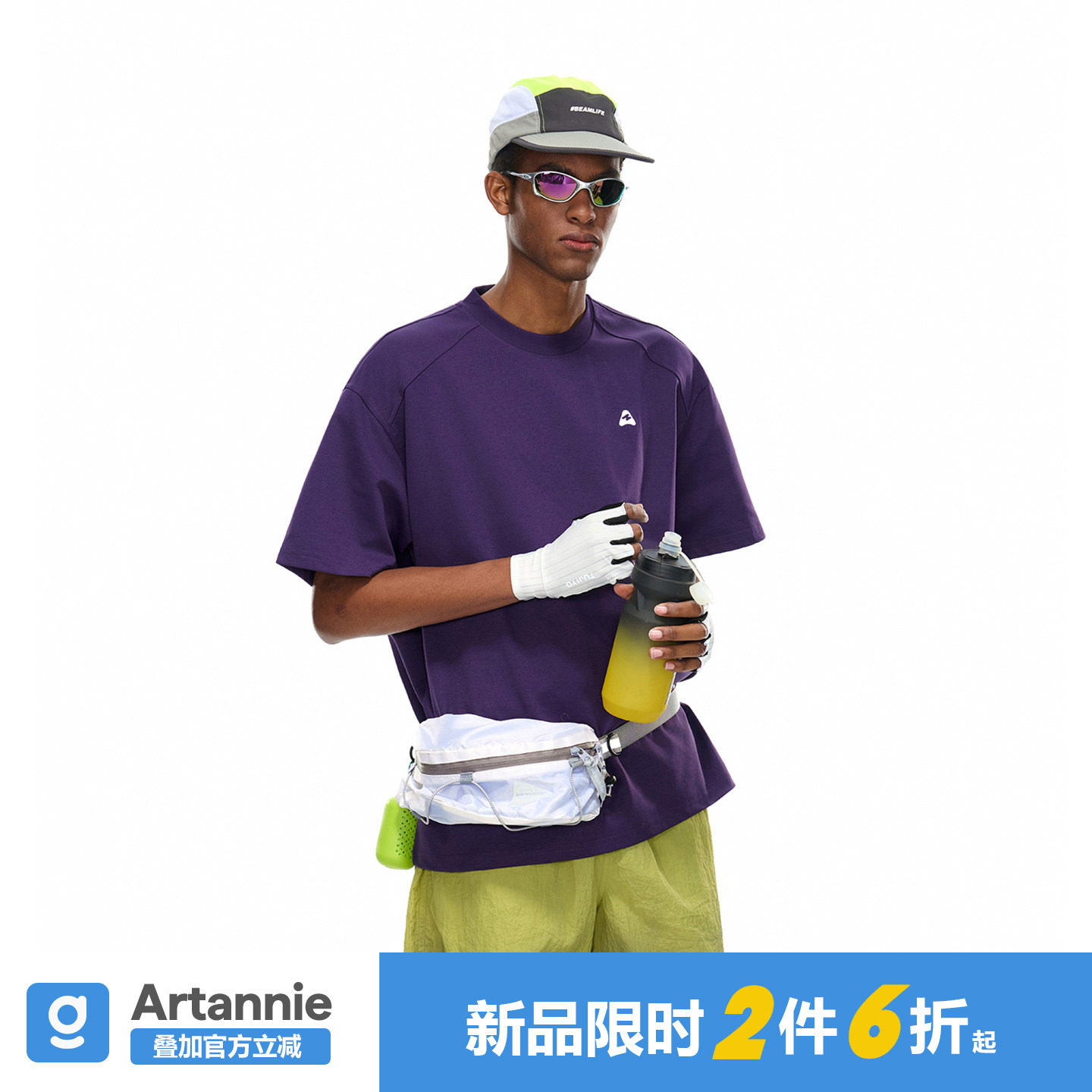 ARTANNIE 美式重磅休闲宽松印花短袖夏季户外运动基础正肩半袖t恤,男装,T恤,淘宝优惠券,粉丝福利购,淘宝优惠卷