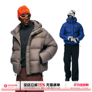 ARTANNIE户外泡芙羽绒服男款冬季白鸭绒男生外套加厚保暖龟背衣服