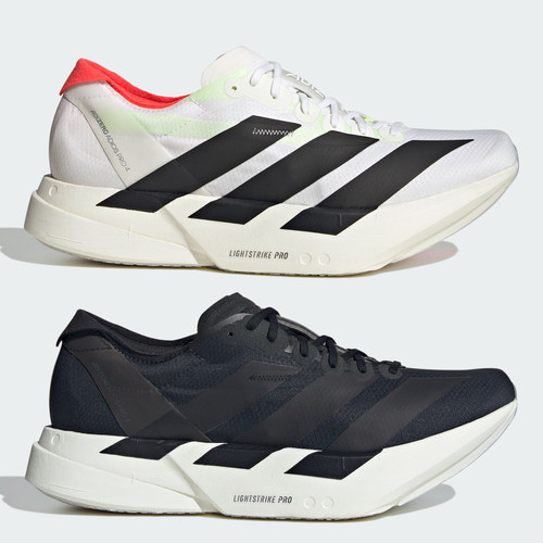 阿迪达斯ADIZERO ADIOS PRO 4减震透气马拉松运动跑步鞋 HQ7411