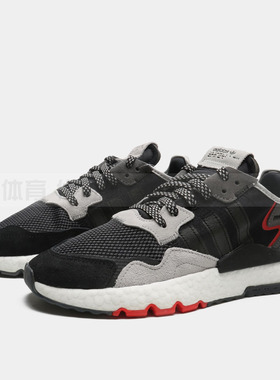 Adidas阿迪达斯正品三叶草NITE JOGGER 男女同款反光运动鞋G26311