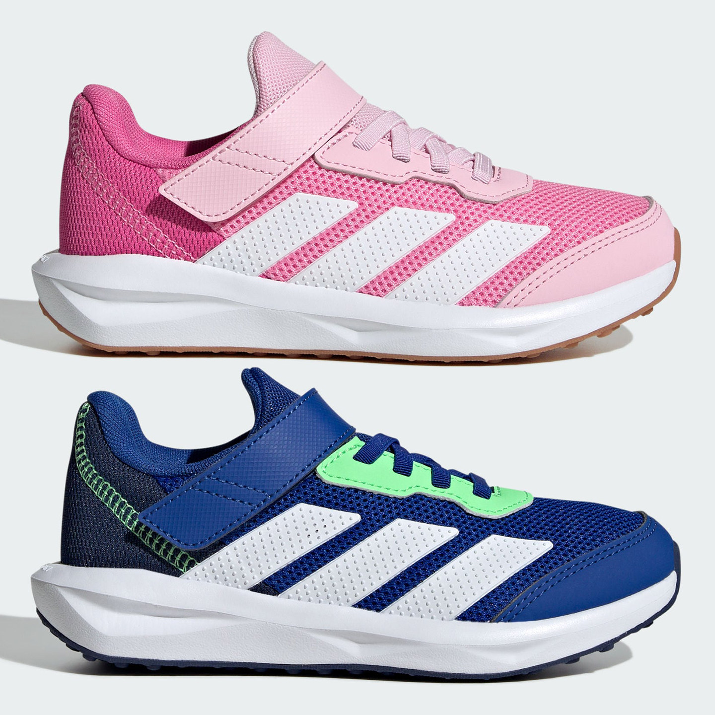 阿迪达斯FAITO EL K儿童魔术贴运动休闲鞋JQ9516 JQ9517 JQ8103