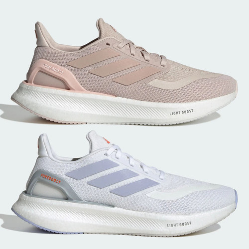 阿迪达斯PUREBOOST 5女子缓震回弹舒适体测跑步鞋JH6450 IF9203