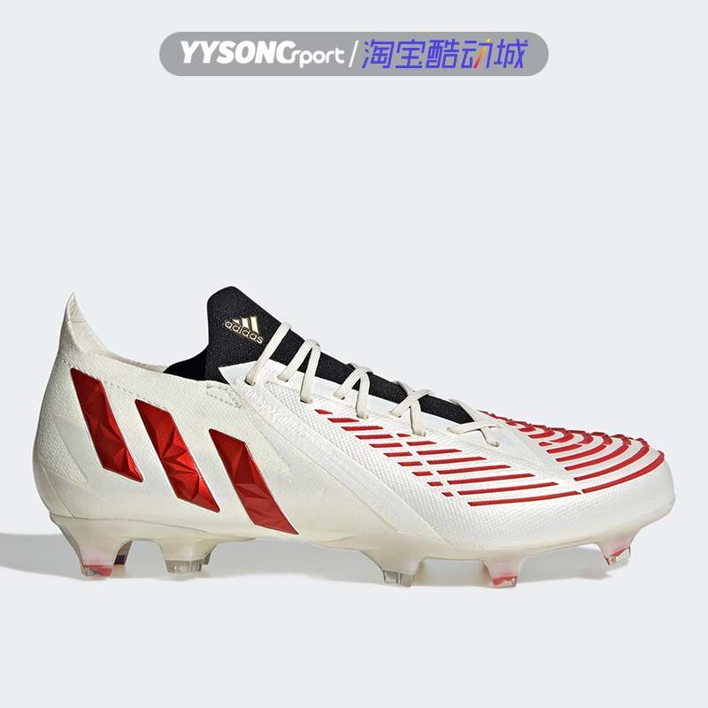 Adidas阿迪达斯Predator猎鹰男子FG长钉天然草高端足球鞋 GV7390