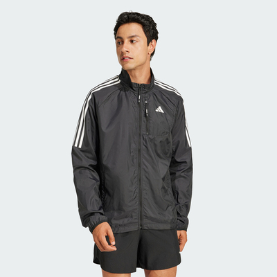 Adidas阿迪达斯OTR 3S JACKET M男子跑步运动休闲夹克外套 JD2322