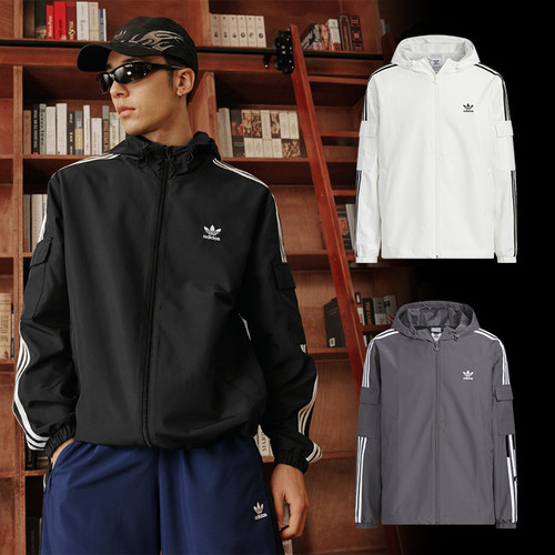 阿迪达斯VR STAG JKT U男女运动夹克外套KB1942 KB1944 KB1945