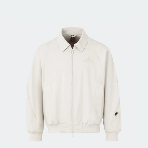 阿迪达斯CNY WOVEN JACKET加绒运动宽松翻领夹克外套 JZ4194
