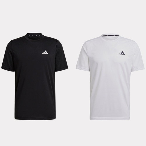 Adidas阿迪达斯V M PL男子速干凉爽运动健身短袖T恤KA8338 KA8339