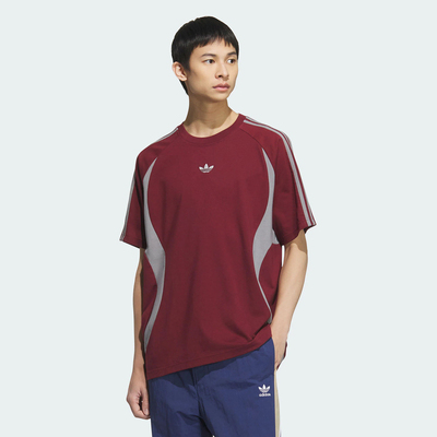 Adidas阿迪达斯TEAMGEIST T-SHIRT男子圆领运动宽松短袖T恤KB8967