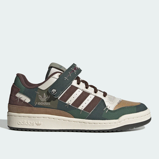 Adidas阿迪达斯FORUM LOW复古篮球风低帮休闲板鞋 IH3287