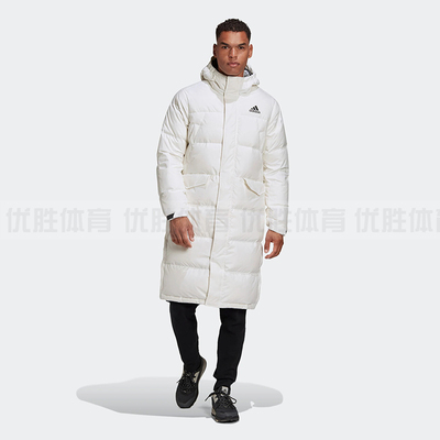 Adidas阿迪达斯 官方正品男子舒适保暖连帽休闲运动羽绒服 GK0665
