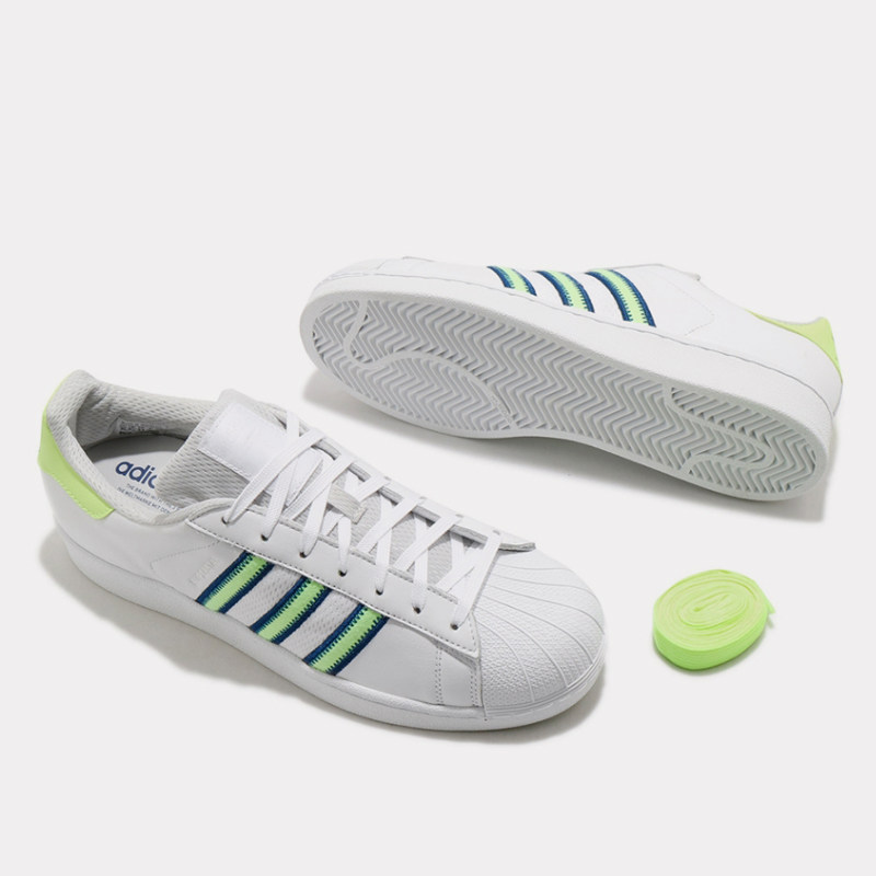 阿迪达斯SUPERSTAR三叶草贝壳头男女运动休闲鞋板鞋CG6262