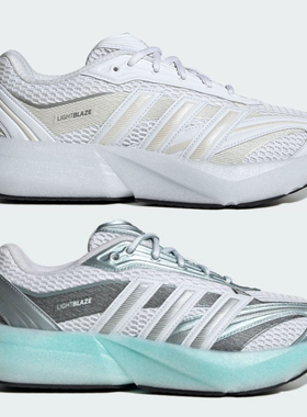 阿迪达斯LIGHTBLAZE GLOW女子减震运动休闲跑步鞋JP6327 JP6292