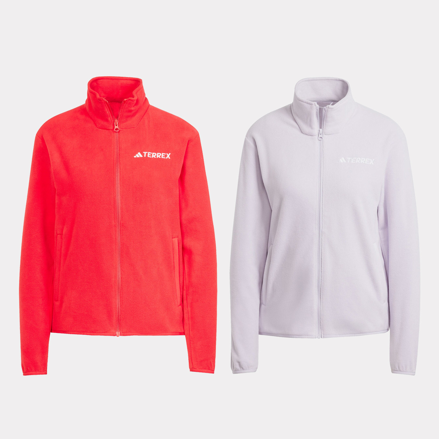 阿迪达斯W MT ESS FZ FL女子户外运动抓绒夹克外套JP1453 JP0803