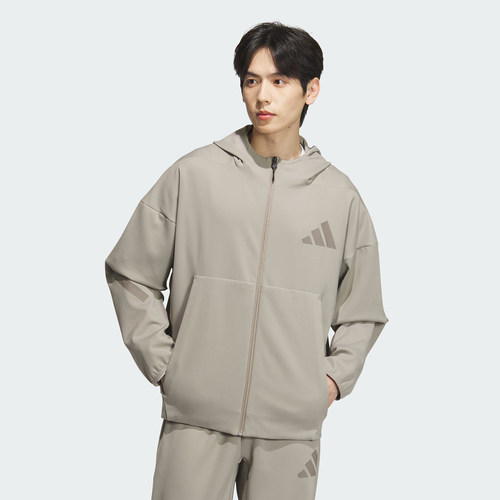 Adidas阿迪达斯ADIDAS ZNE JACKET休闲宽松连帽夹克外套 JN0132