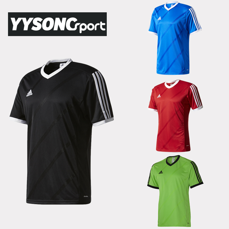 YY正品Adidas阿迪达斯短袖球衣男足球训练比赛球衣组队球服DP3534