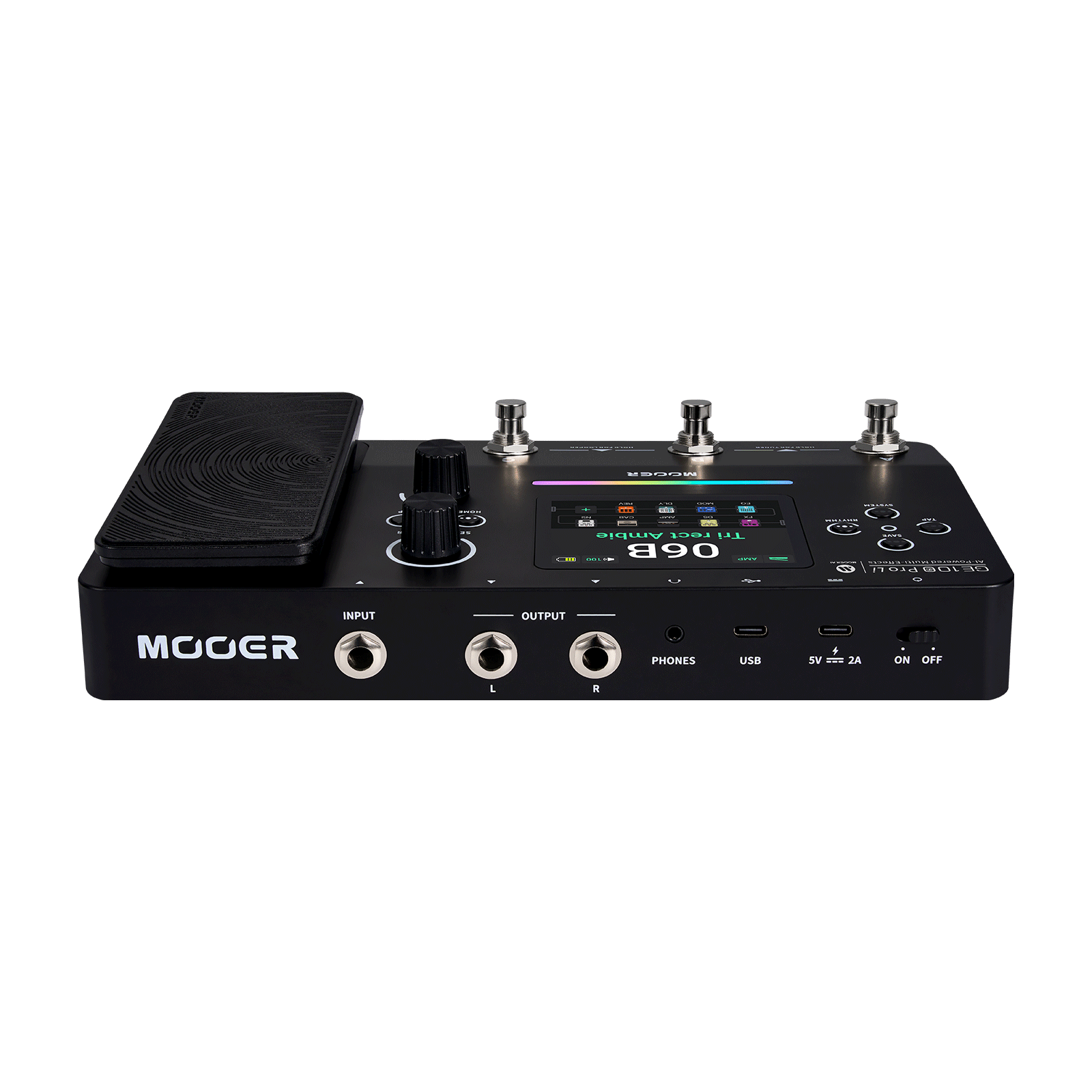MOOER魔耳GE100PRO Li电吉他AI智能效果器音箱模拟IR采样蓝牙OTG
