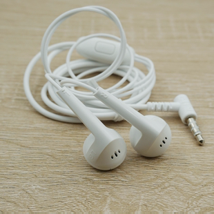 白色库存lg通话耳机平头塞品牌原装解析力好带麦克风