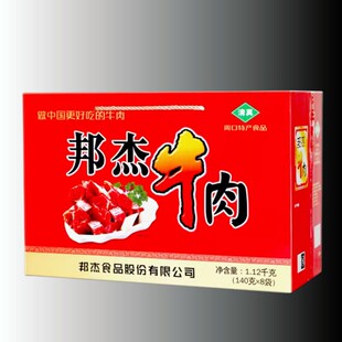 清真邦杰牛肉酱卤真空熟食开袋即食无淀粉五香黄牛肉河南周口特产