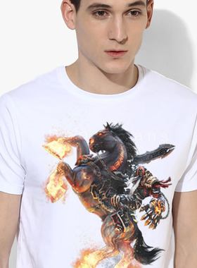 WAR  Darksiders 暗黑血统Tee Shirt圆领衣服DIY定制T恤成人