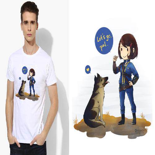 4T-ShirtFalloutvaultboyTEE14男